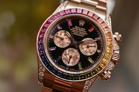 Rolex Daytona Rainbow .